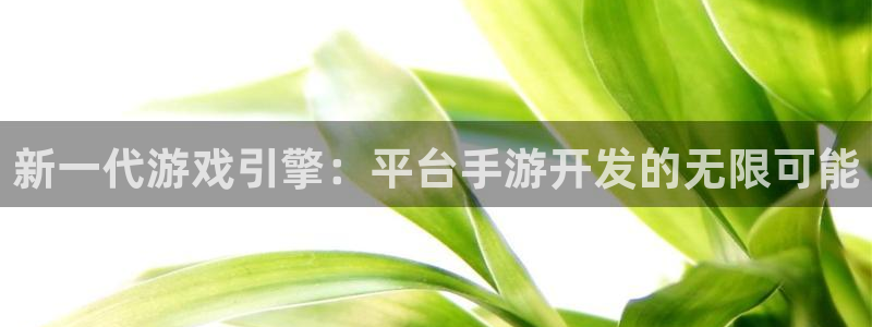 巅峰国际下载：新一代游戏引擎：平台手游开发的无限可能